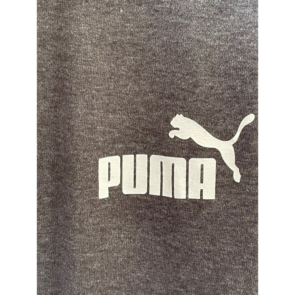 Puma Dark Gray Front Drawstring Joggers - Picture 4 of 12
